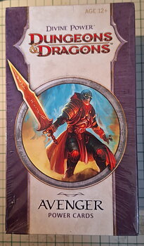 Dungeons & Dragons 4 - Power Cards - Divine Power - Avenger