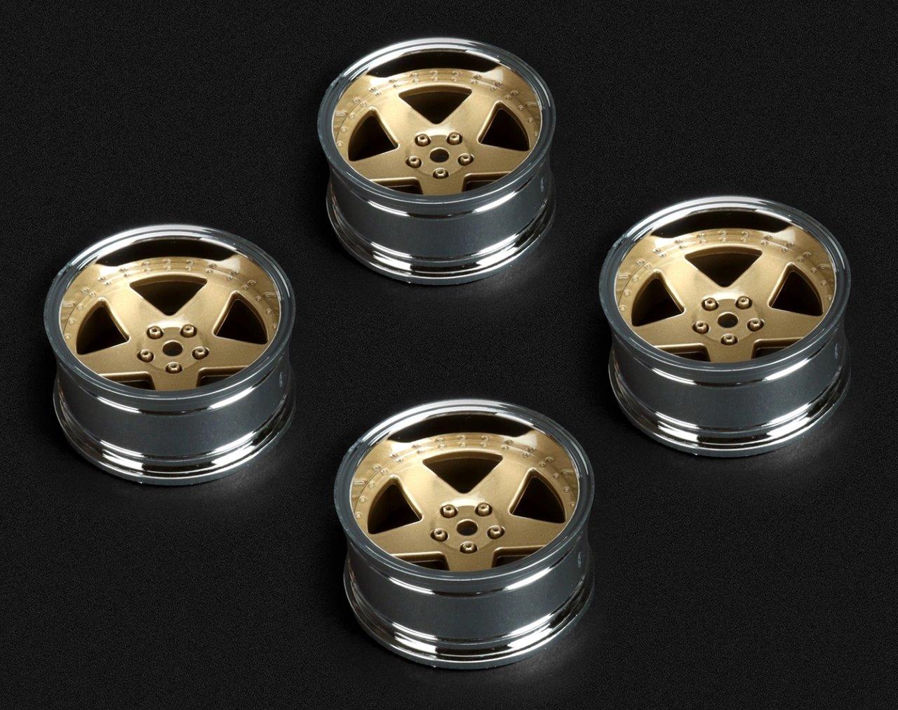 LOUISE Fälg Drift 5-Eker Brons (2,4,6,8mm Offset) 12mm Hex (4) - 2