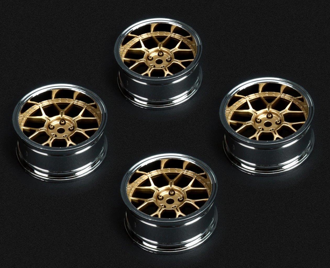 LOUISE Fälg Drift 14-Eker Brons (2,4,6,8mm Offset) 12mm Hex (4) - 2