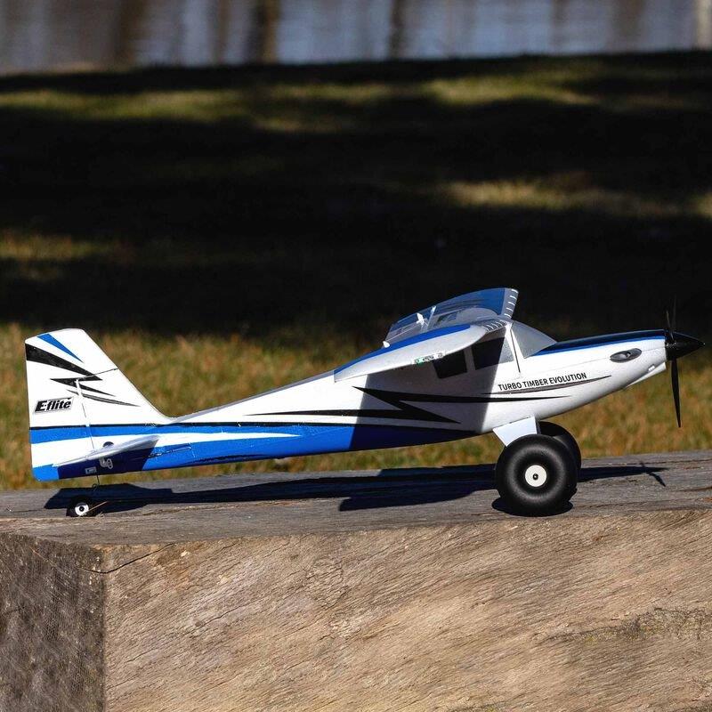 E-flite UMX Turbo Timber Evolution BNF Basic with AS3X and SAFE - 8