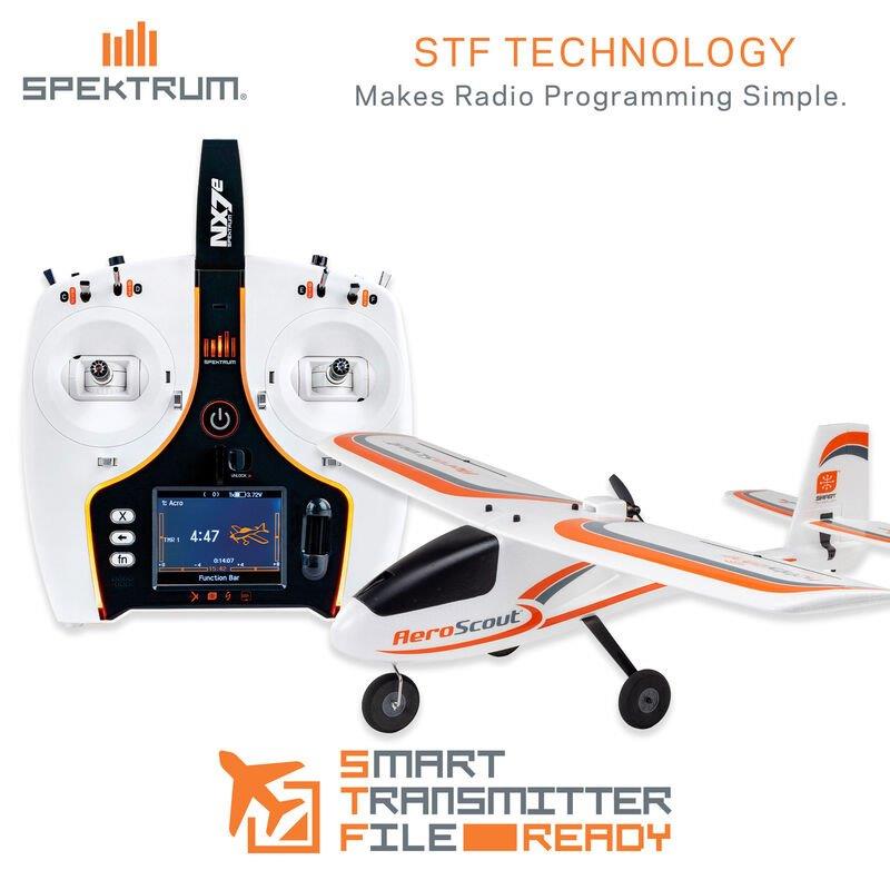 HobbyZone AeroScout S 2 1.1m BNF Basic with SAFE - 28