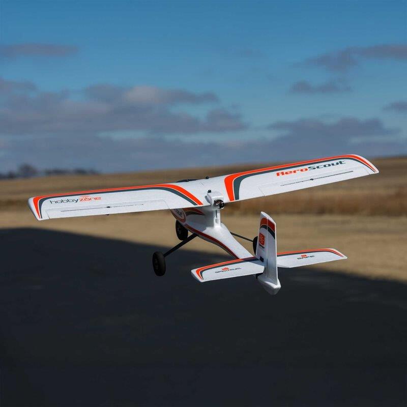 HobbyZone AeroScout S 2 1.1m BNF Basic with SAFE - 5
