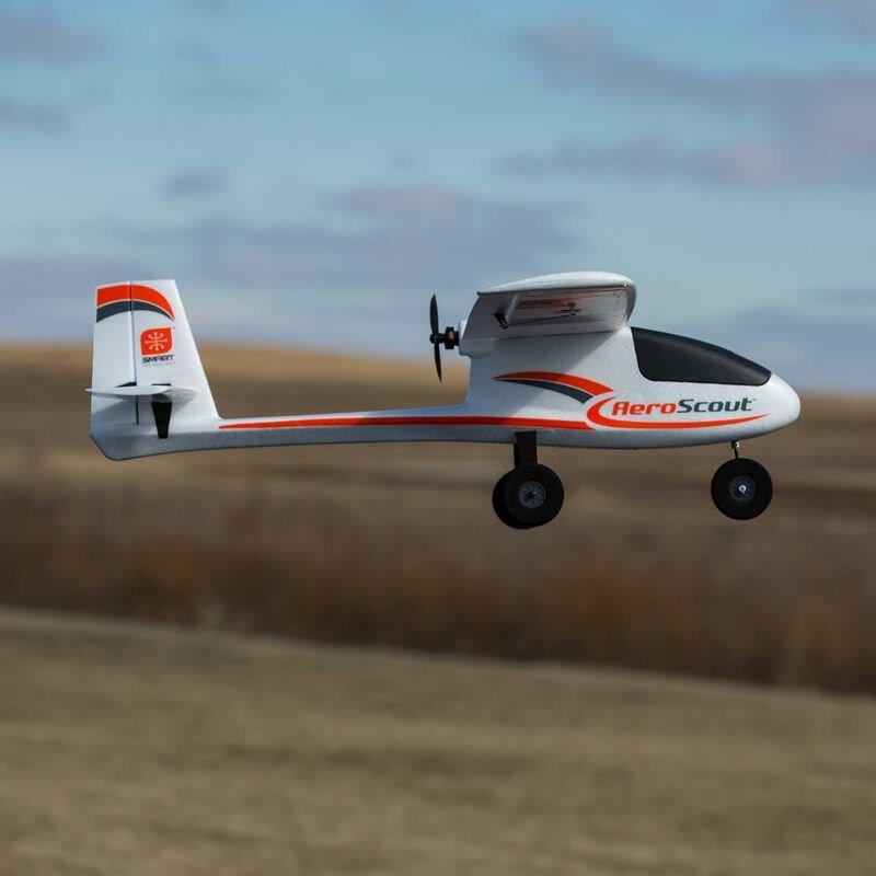 HobbyZone AeroScout S 2 1.1m BNF Basic with SAFE - 7