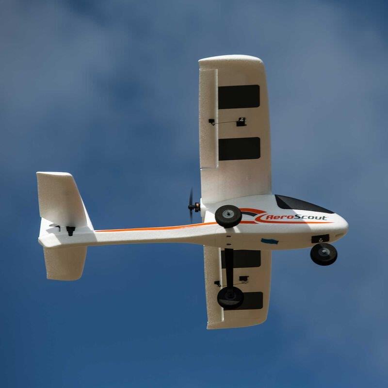 HobbyZone AeroScout S 2 1.1m BNF Basic with SAFE - 6