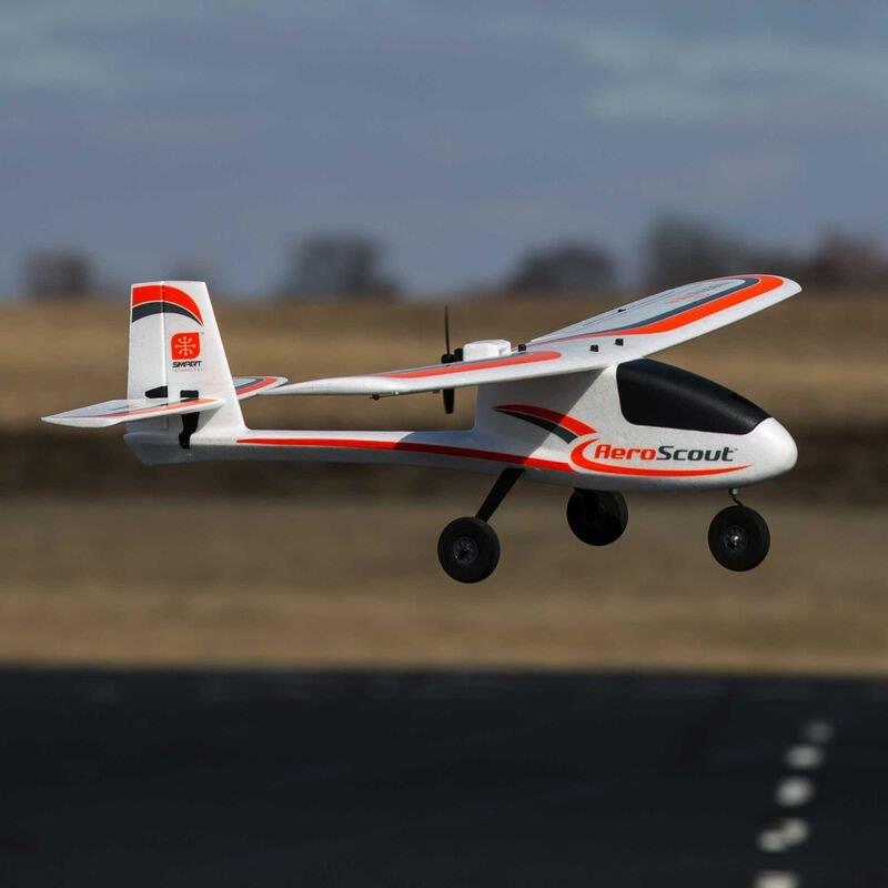 HobbyZone AeroScout S 2 1.1m BNF Basic with SAFE - 9