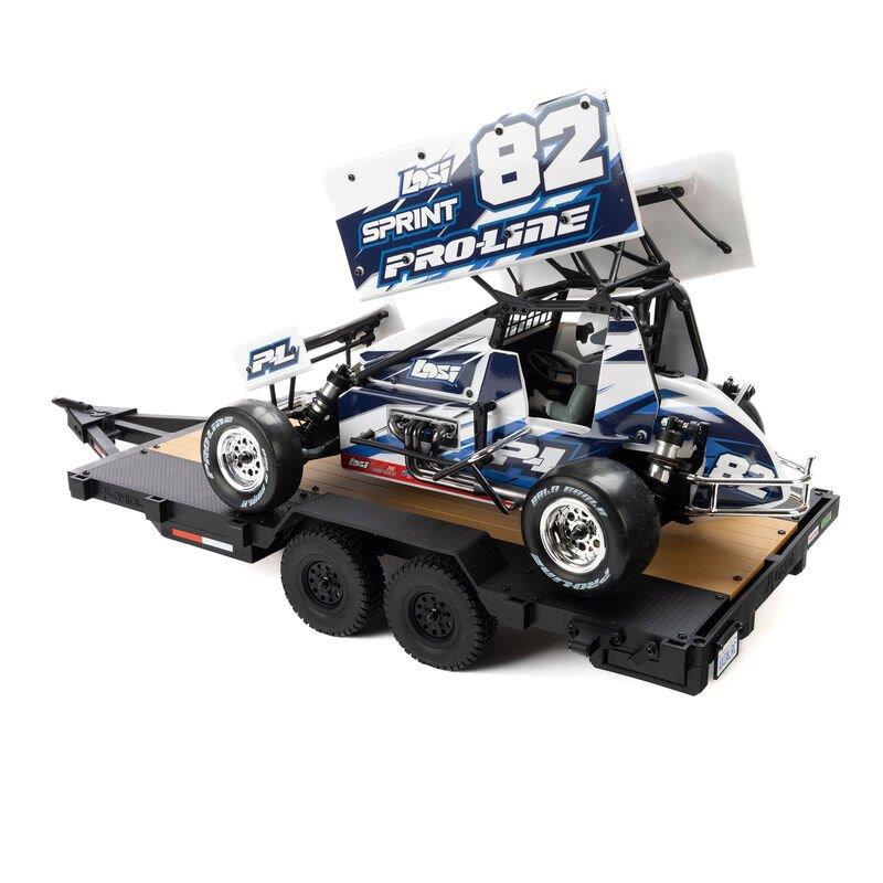 Axial 1/10 SCX10 Flat Bed Vehicle Trailer - 35