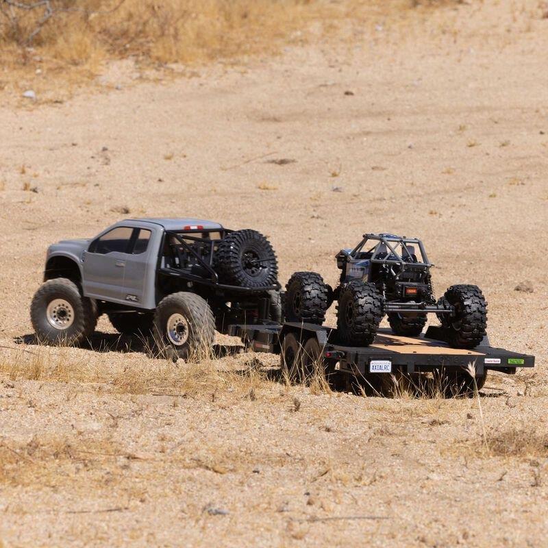 Axial 1/10 SCX10 Flat Bed Vehicle Trailer - 6