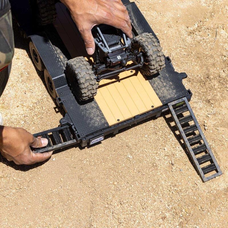 Axial 1/10 SCX10 Flat Bed Vehicle Trailer - 5
