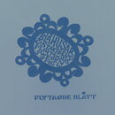 Stig Lindberg (Blå Husar 1968) Plate with Blue Geometric Decor 18 cm