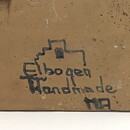 Wall Plaque with Stylistic Horse Motif 25 cm (Elbogen 1960s)
