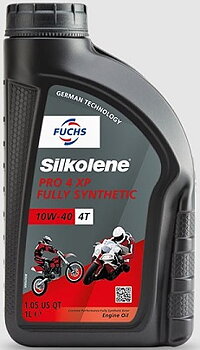 Silkolene Pro 4  10W-40 XP Helsyntet Energy MC Motoroil  1 Liter  722410010/-0040