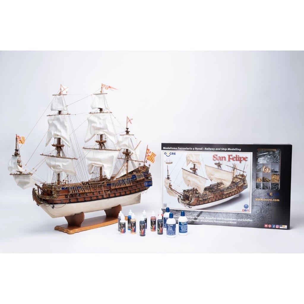 OcCre San Felipe 1/86 Skepp 830mm - 6