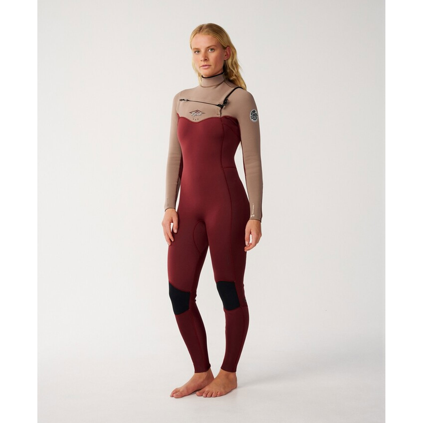 Rip Curl våtdräkt Dam Dawn Patrol Warm 3/2 CZ Chocolate - 3
