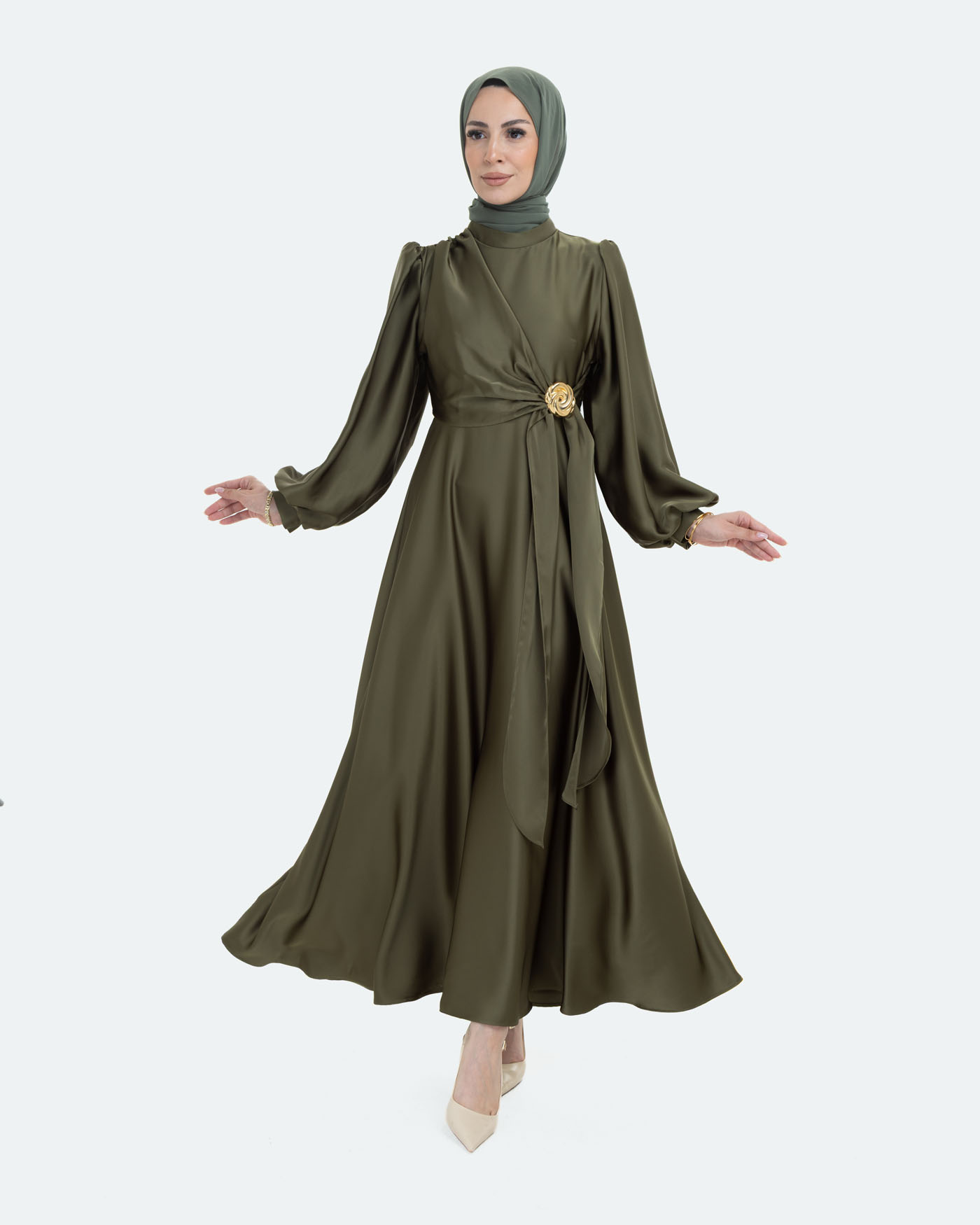 Party Dress - Green - 7