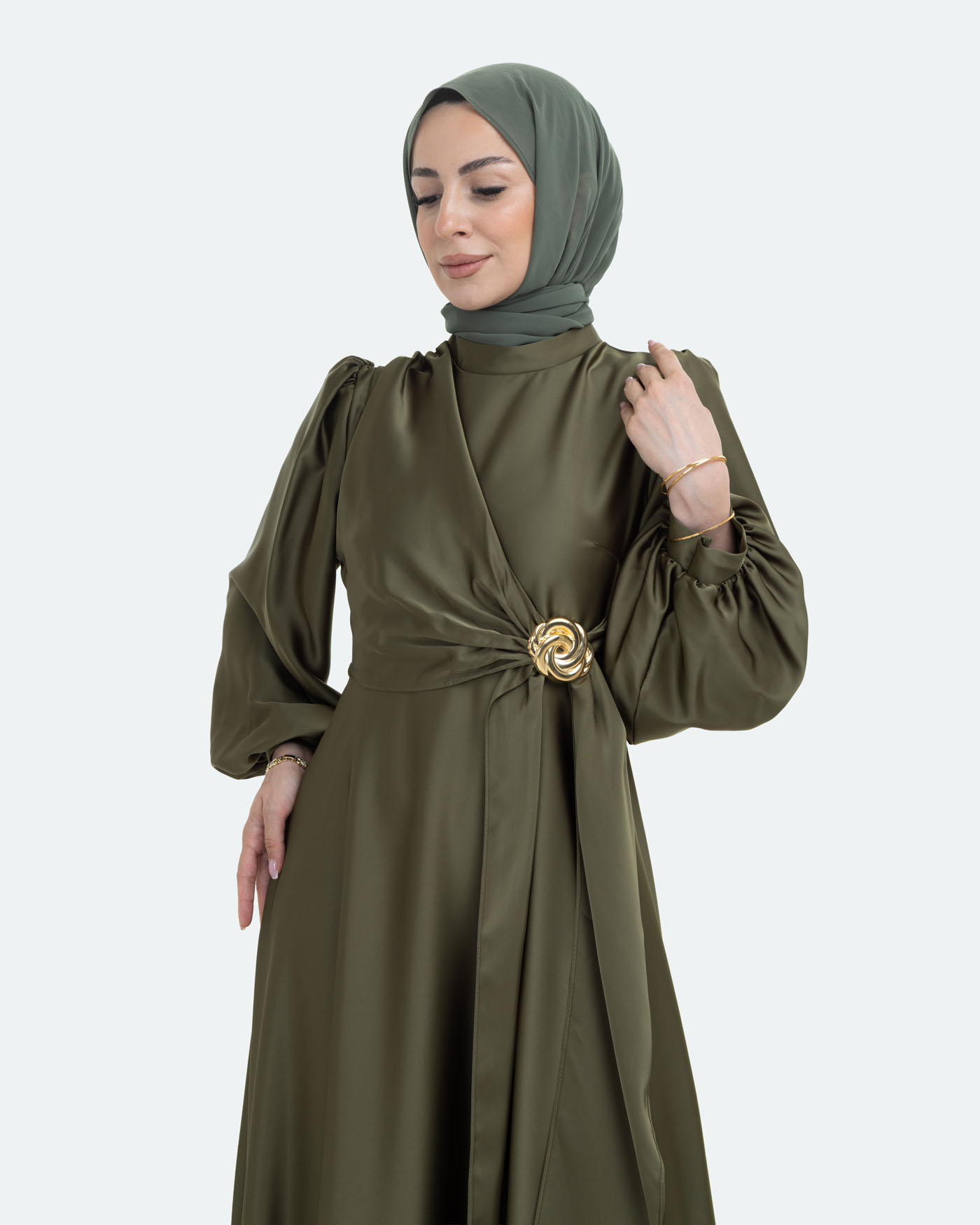 Party Dress - Green - 3