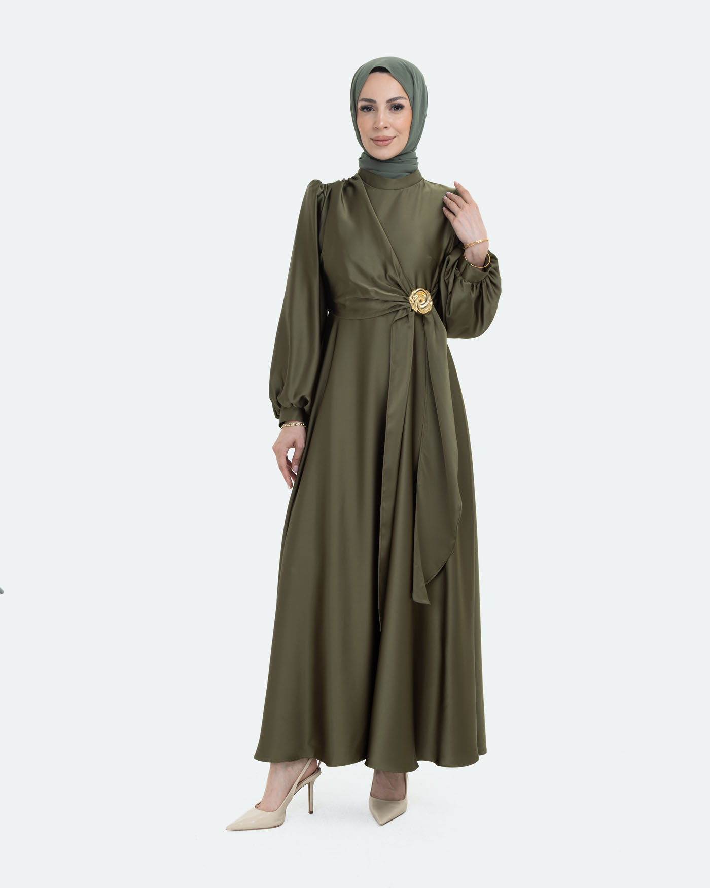 Party Dress - Green - 6