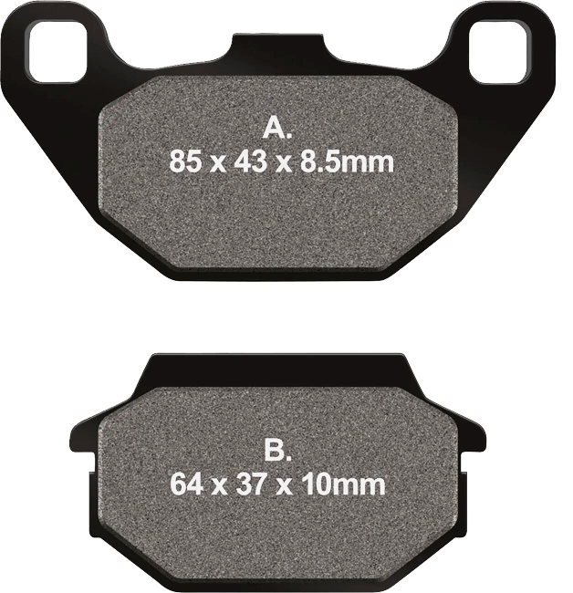 Brake Pad Fa Ser Organic Ebc Fa305