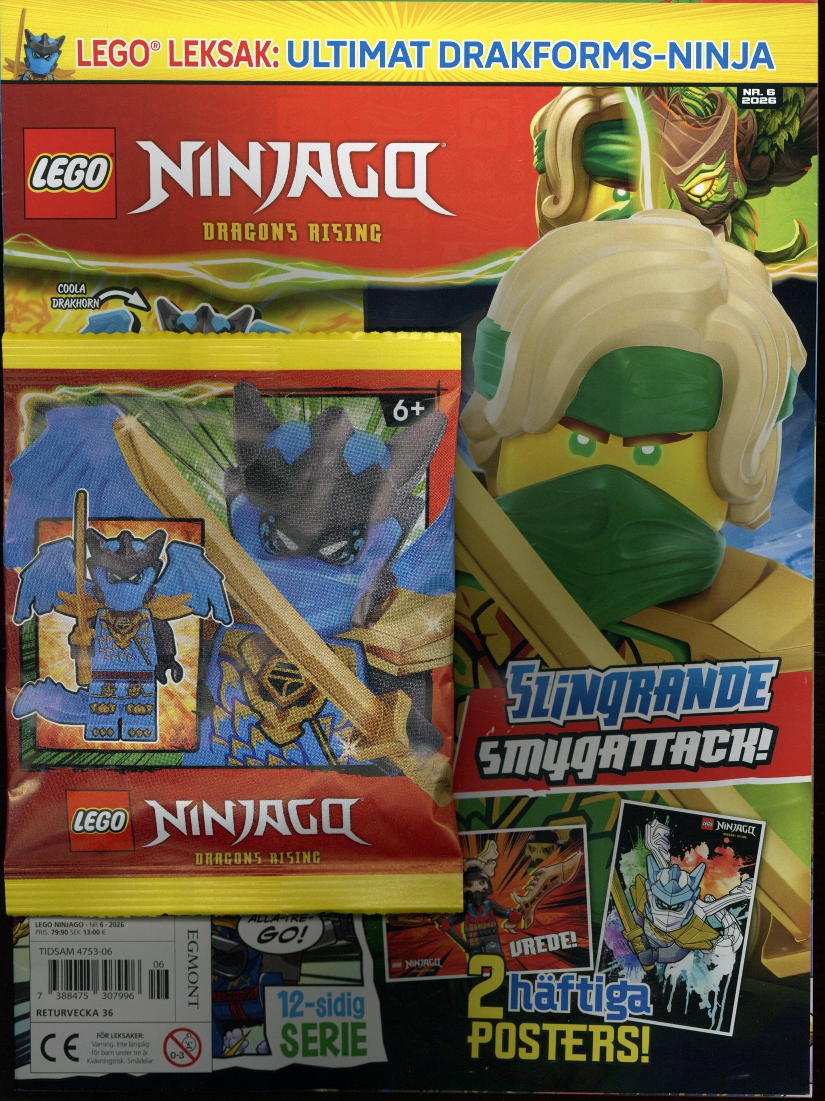 LEGO Ninjago nr 6 2026, Ultimate Drakforms-Ninja