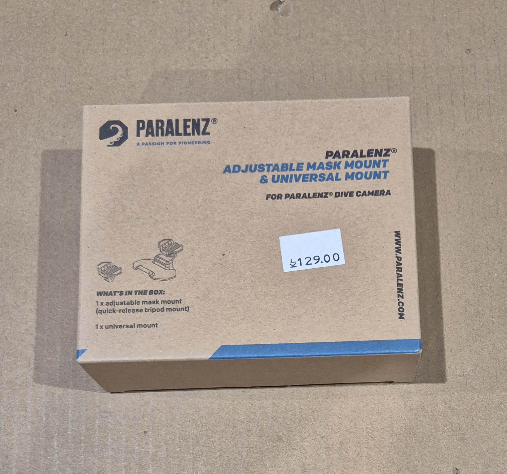 Paralenz adjustable mask mount *NY*
