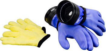 DUI ZipSeal Gloves - Heavy Duty With Dams, LG*NY*