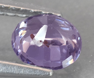 Sällsynt äkta naturlig lila rosa spinell ädelsten ifrån Mogok, Burma - 3