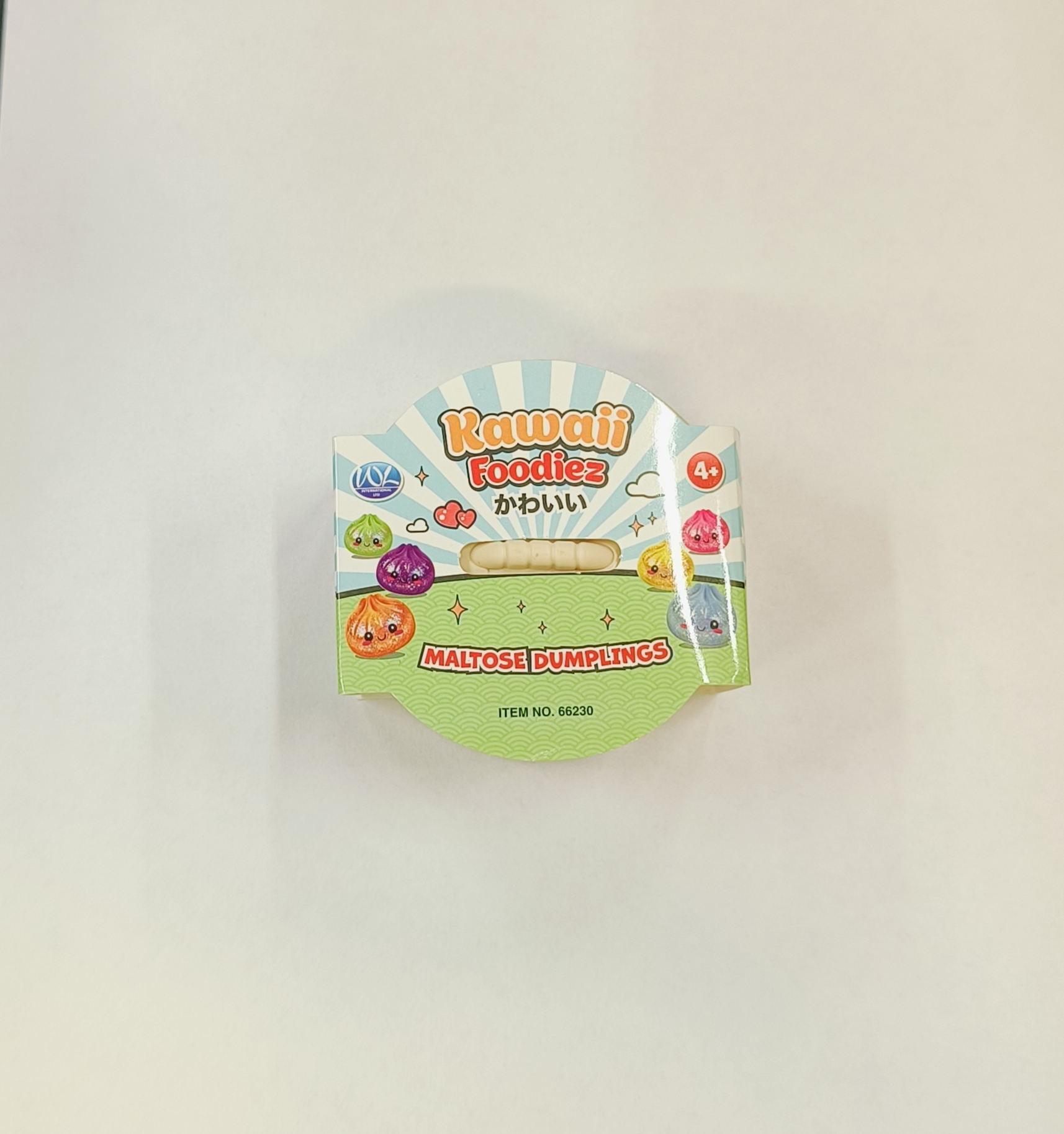 Kawaii Foodiez Surprise Squishy Dumpling maltose glitter 5,5cm