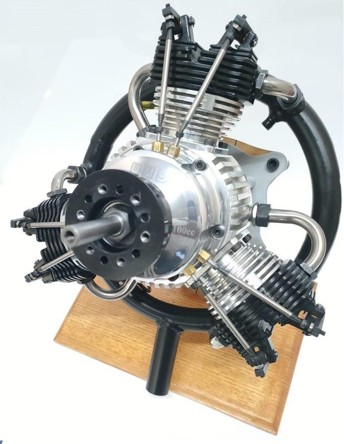 UMS ST-3-100  5 cyl. radial för bensin