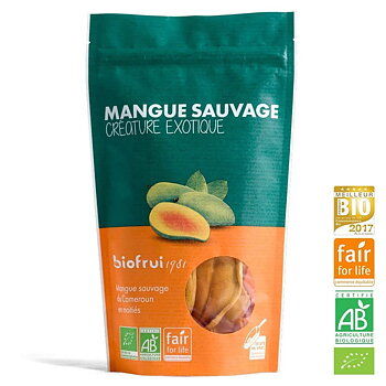 Ekologisk torkad mango 100g biofruit