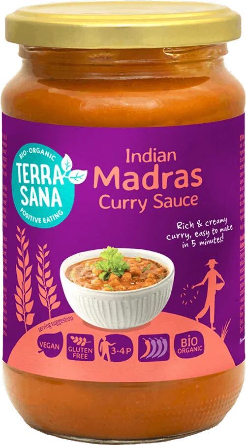 Curry madras 350g terrasana
