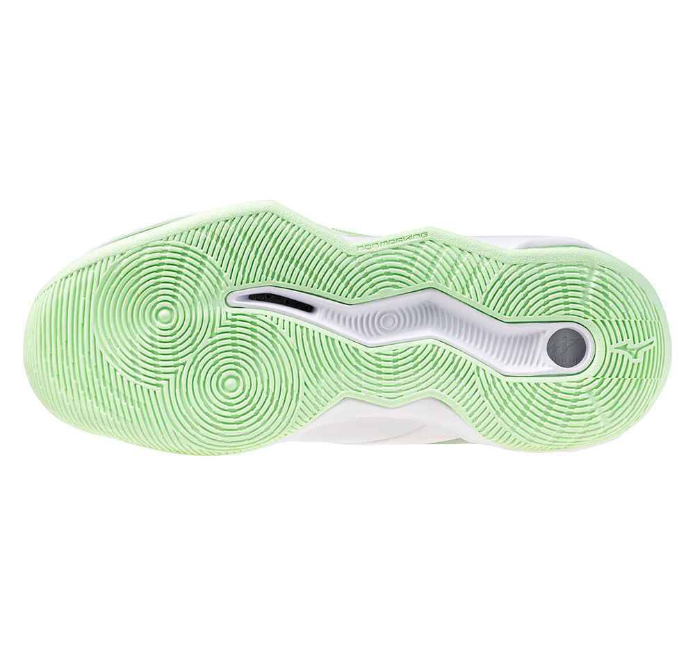 Mizuno Wave Momentum Pro Women white/aqua gray/ambrosia - 3