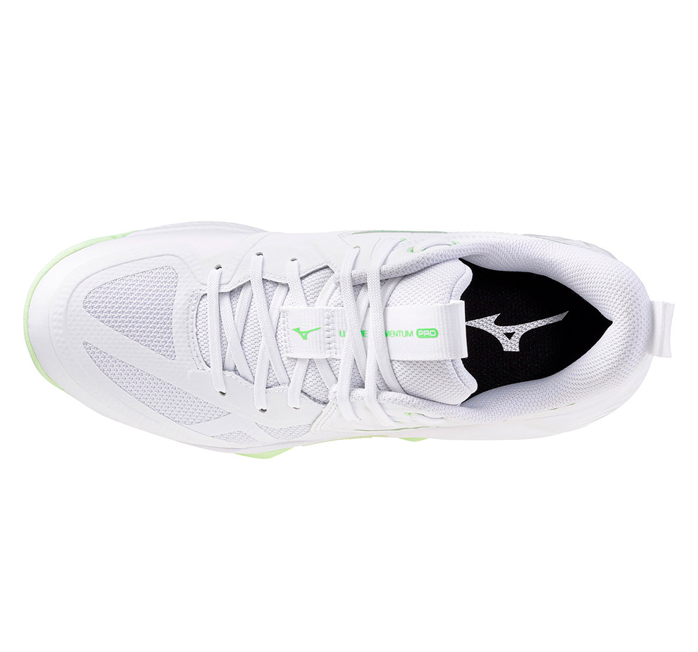 Mizuno Wave Momentum Pro Women white/aqua gray/ambrosia - 4