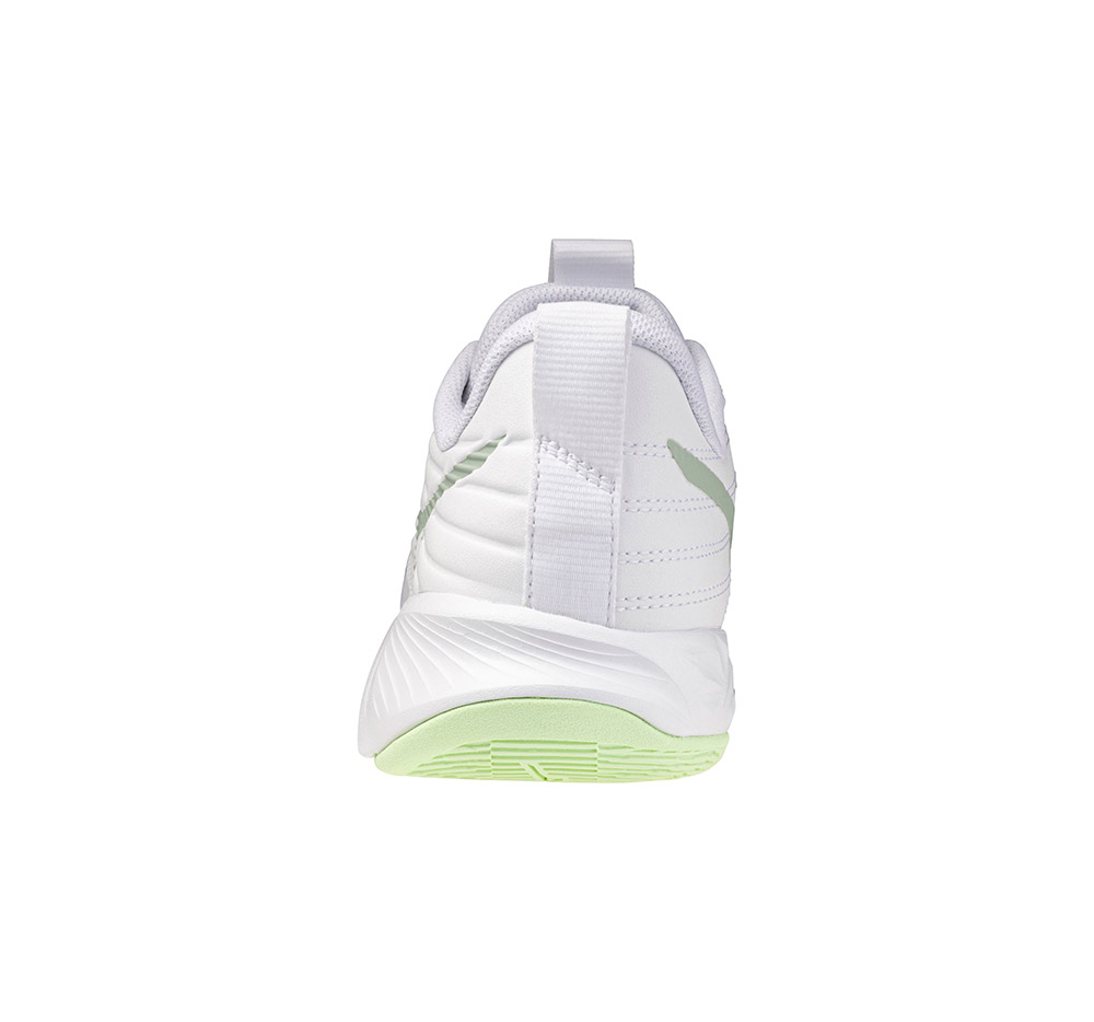 Mizuno Wave Momentum Pro Women white/aqua gray/ambrosia - 5