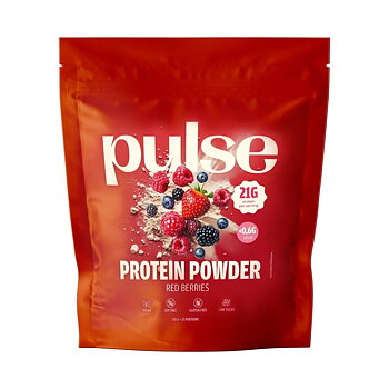 veganskt proteinpulver bärsmak pulse 480g