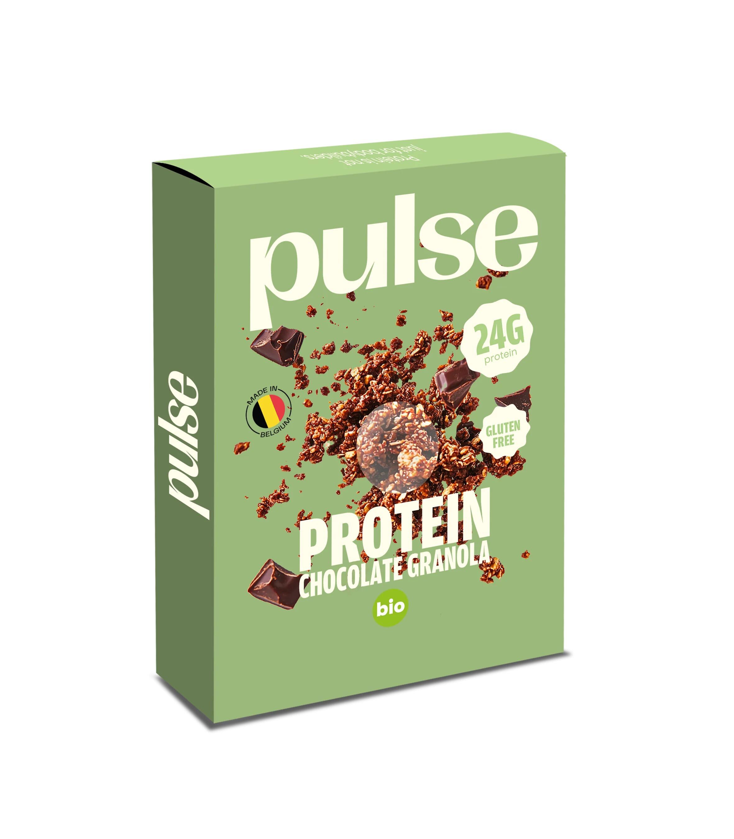 vegansk ekologisk glutenfri granola 350g pulse