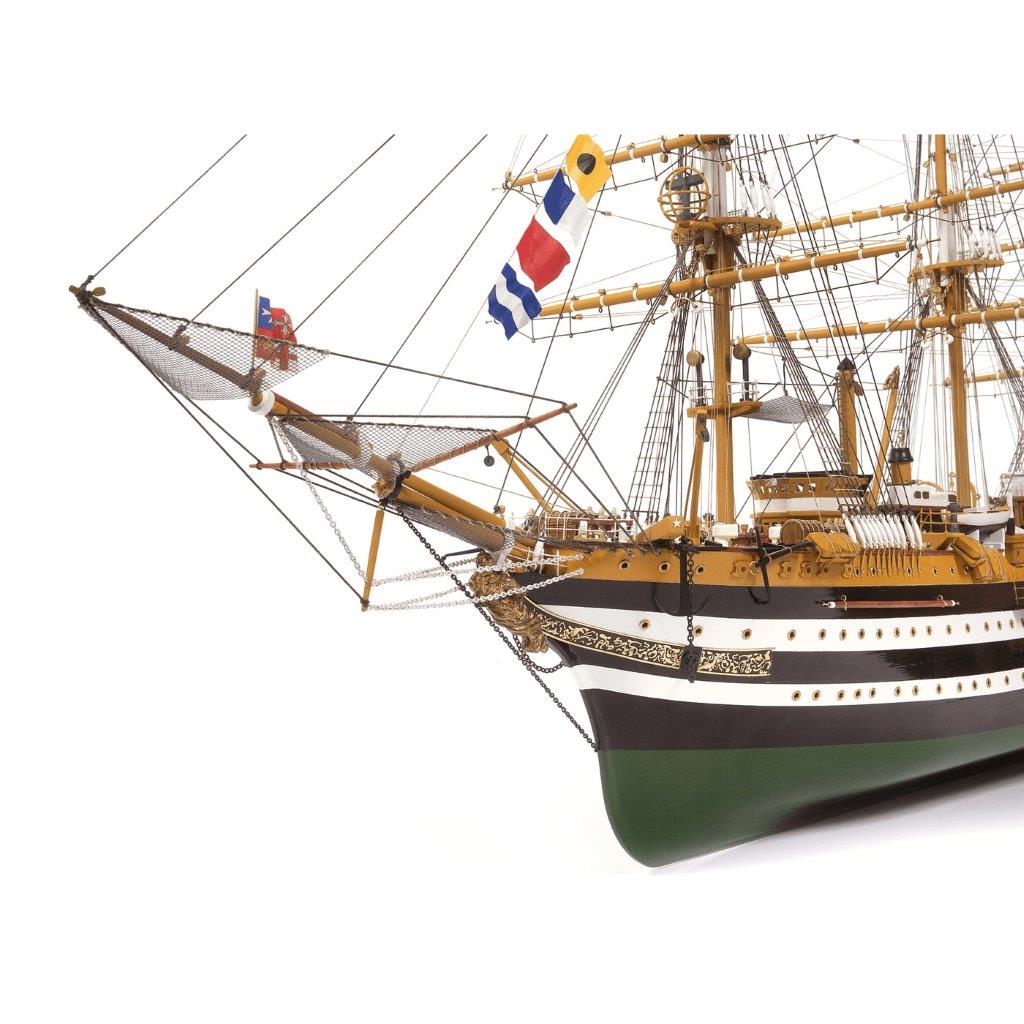 OcCre Amerigo Vespucci 1/100 Skolfartyg 980mm utan Segel - 2
