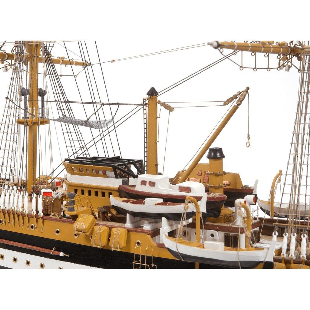 OcCre Amerigo Vespucci 1/100 Skolfartyg 980mm utan Segel - 5