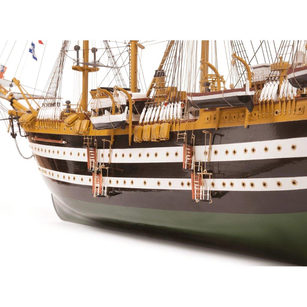 OcCre Amerigo Vespucci 1/100 Skolfartyg 980mm utan Segel - 6