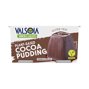 Vegansk pudding choklad valsoia