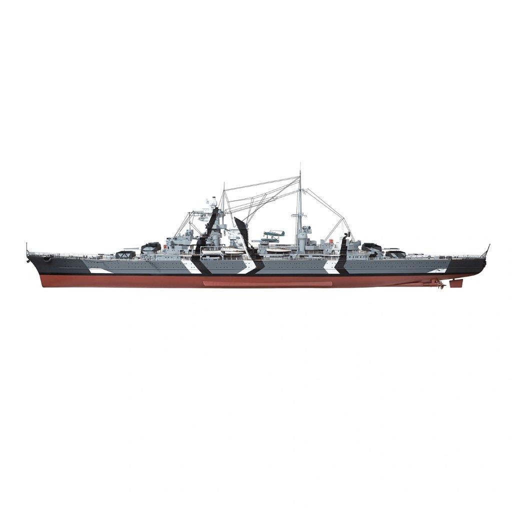 OcCre Prinz Eugen 1/200 WW2 Kryssare 1070mm