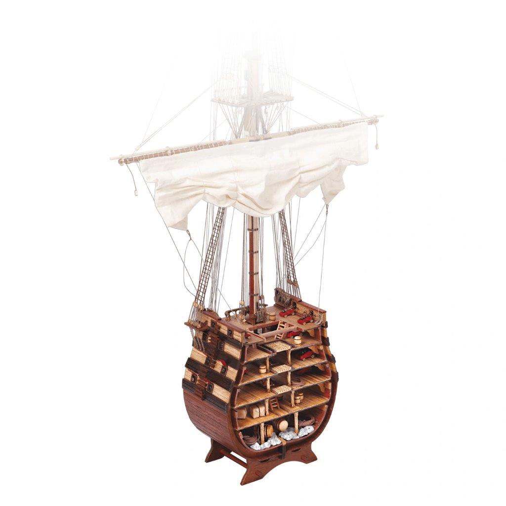 OcCre Santisima Trinidad 1/90 Skepp 90mm Genomskärning - 6