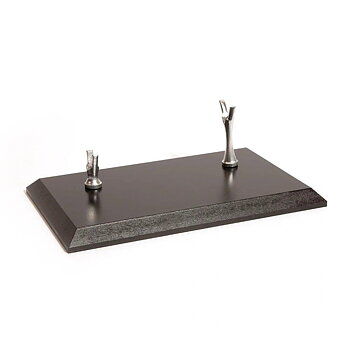 OcCre Display-platta 240x125mm Svart med stöd för Endeavour America´s Cup 1934