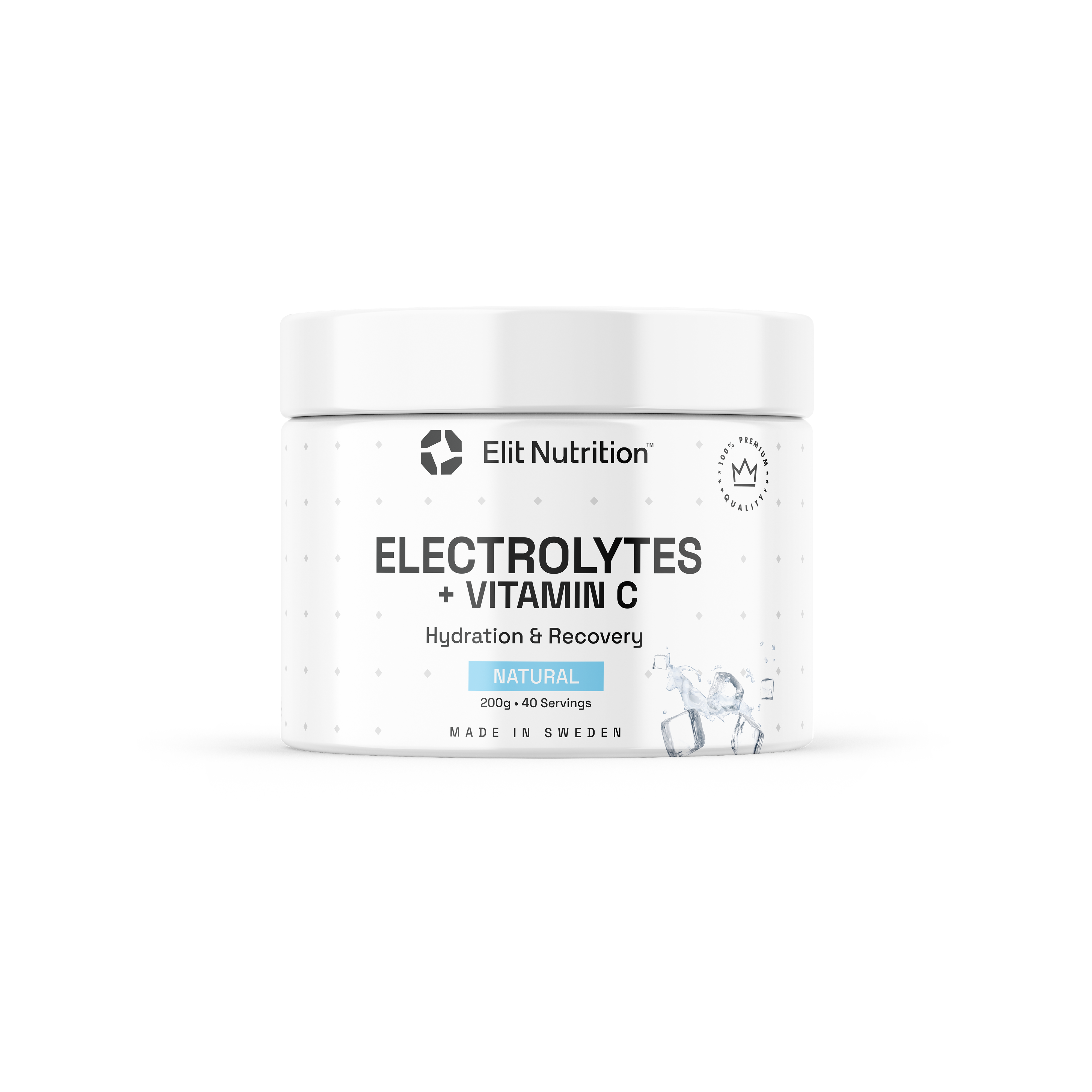 Electrolytes + Vitamin C 300 g - Naturell
