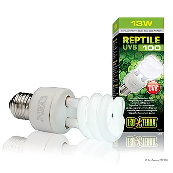 Exoterra Reptile Uvb 100 Lysrörslampa 13w E27