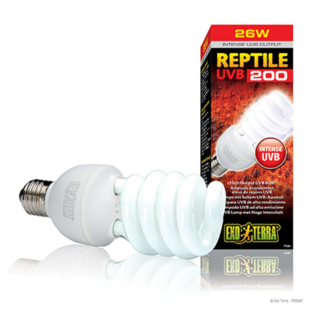 Exoterra Reptile Uvb 200 Lysrörslampa 25w E27