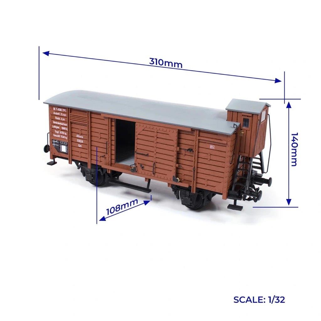 OcCre Godsvagn 1/32 310mm - 2