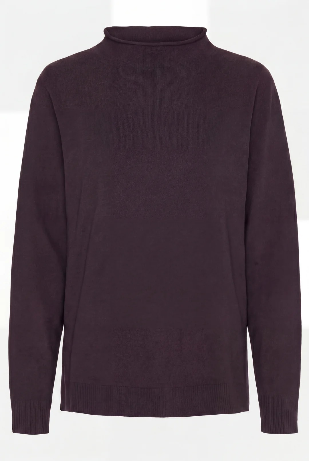 Frigga A-shape Pullover - Aubergine - Isay - 4