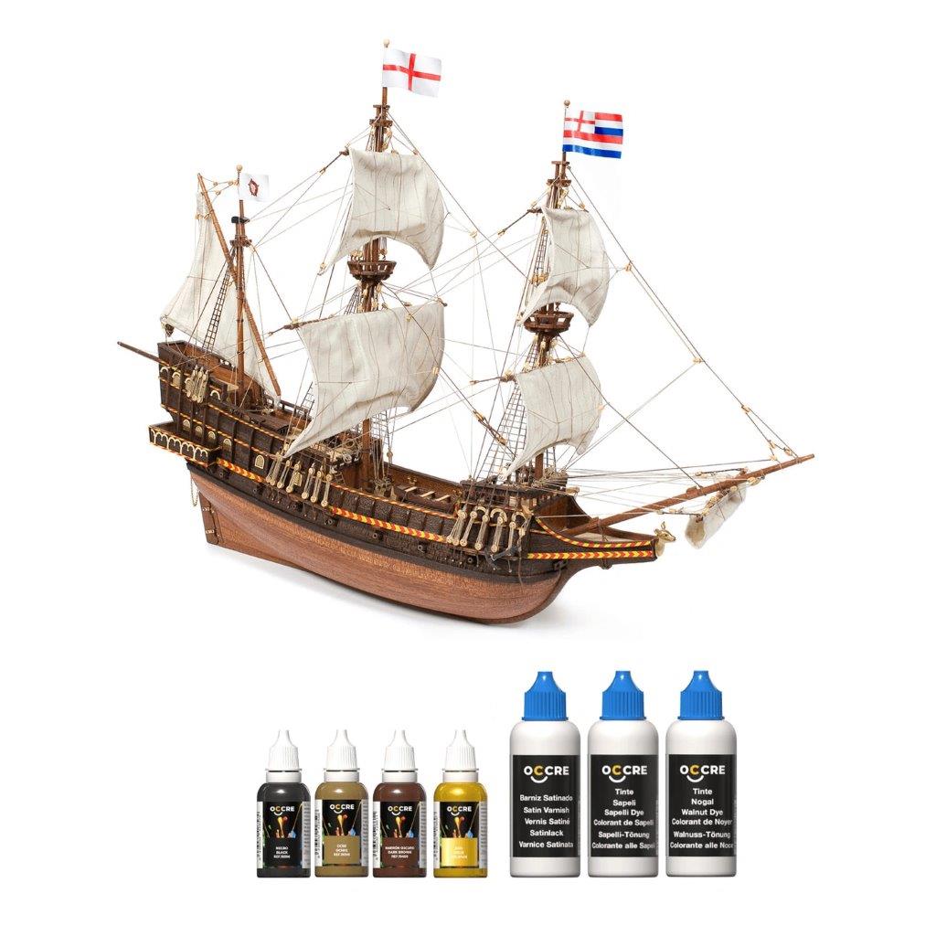 OcCre Färgset 7 Flaskor Golden Hind