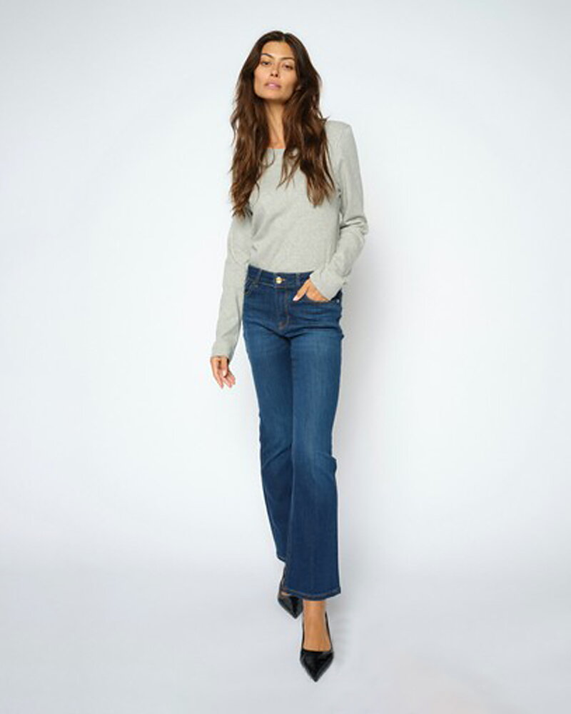 Jeans Ashley deluxe blå denim