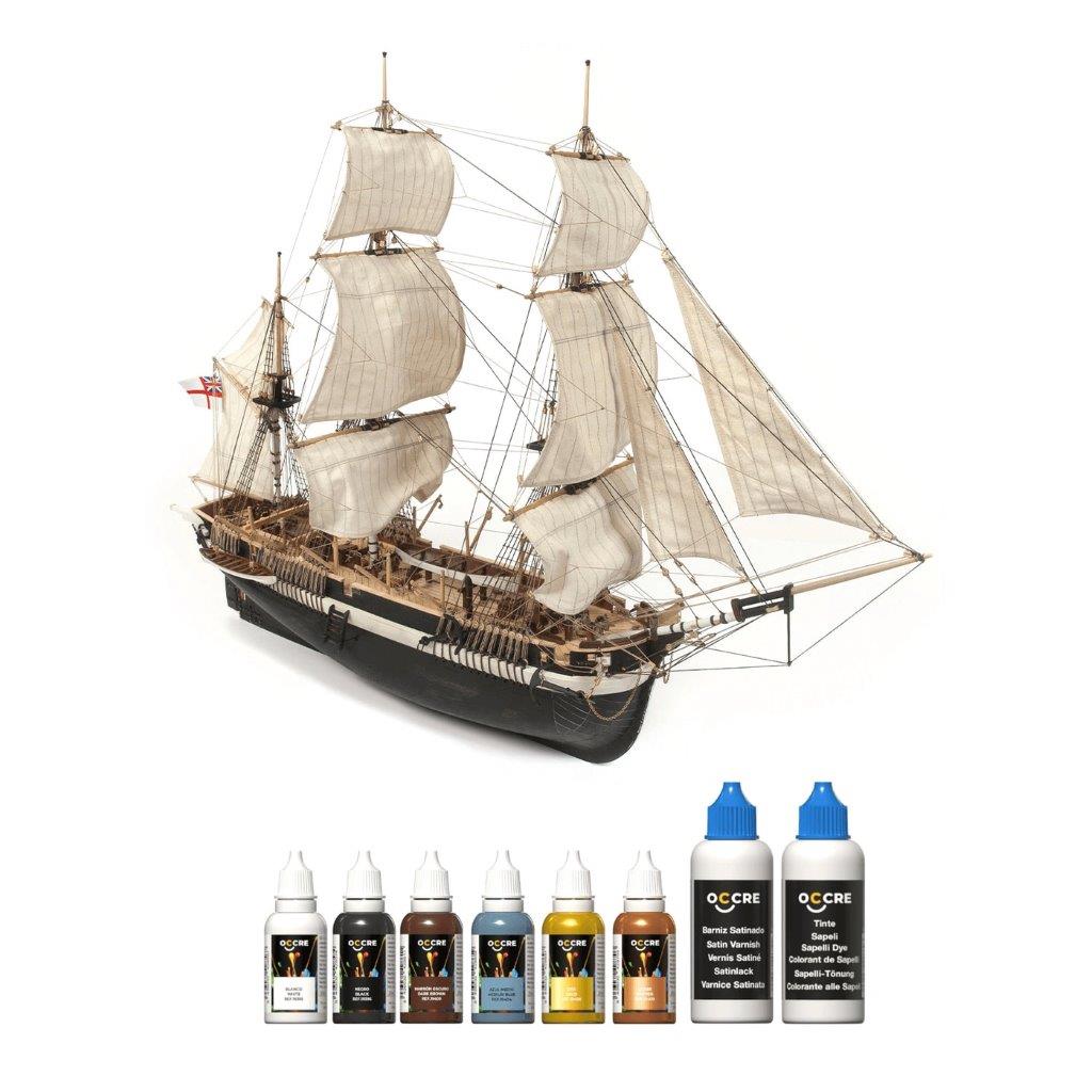 OcCre Färgset 8 Flaskor HMS Terror