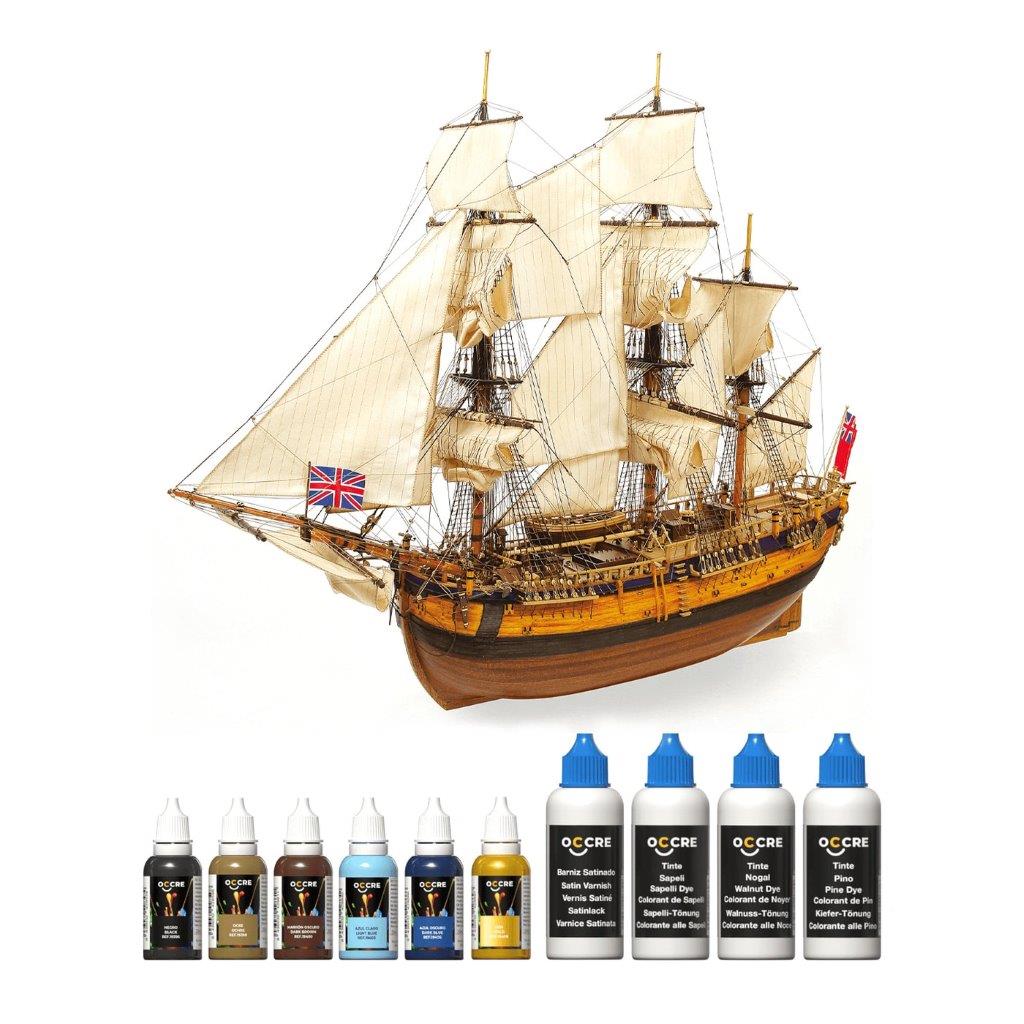 OcCre Färgset 10 Flaskor Endeavour